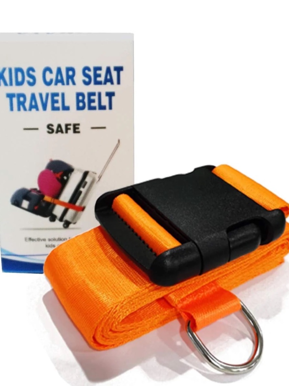 🍊 NEW Airport Car Seat to Luggage Strap - Travel Hack!